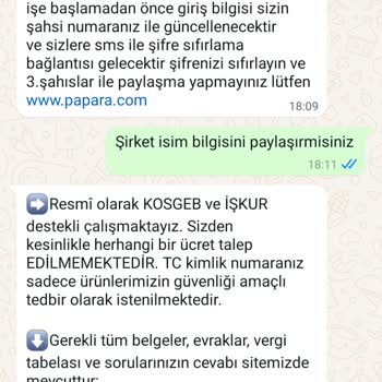 Alle Paketleme Şikayet Bildirimi Ve Sorumsuzluk Bildirimidir.
