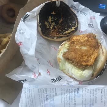KFC Kömür Burger 🍔