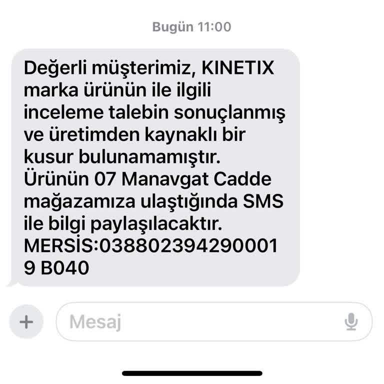 FLO Ayakkabı FLO Mağazasından Alınan Kinetix Marka Spor Ayakkabıda Deforme Sorunu