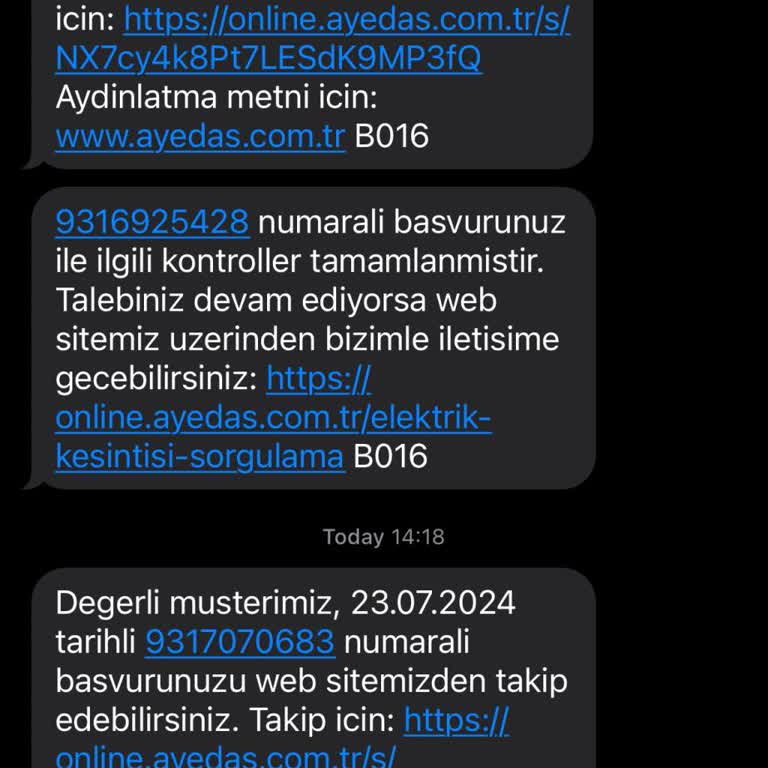 AYEDAŞ Ataşehir Bölge Elektrik Kesinti Problemi