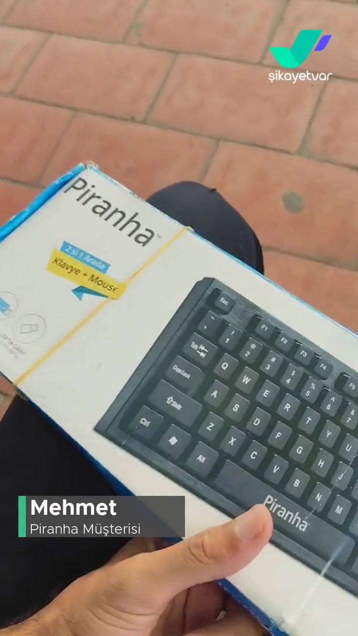 Piranha 2'si 1 Arada Klavye Mouse Sorunu! videonun kapak resmi
