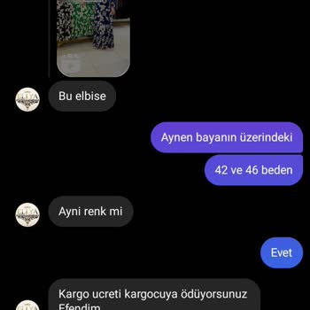 Ellya Butik Hatalı Ürün Gönderme Sonucu İlgisizlik
