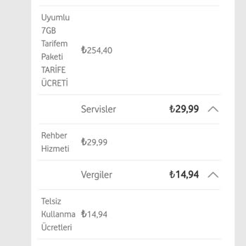 Vodafone Rehber Hizmeti Yansıttı.