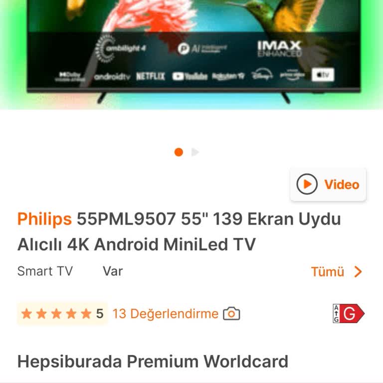PHILIPS TV Philips, Hepsiburada Ve Sales King (Tek Dayanıklı Tüketim Malları)