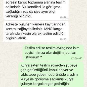 MNG Kargo 3 Kargomu Kaybetti