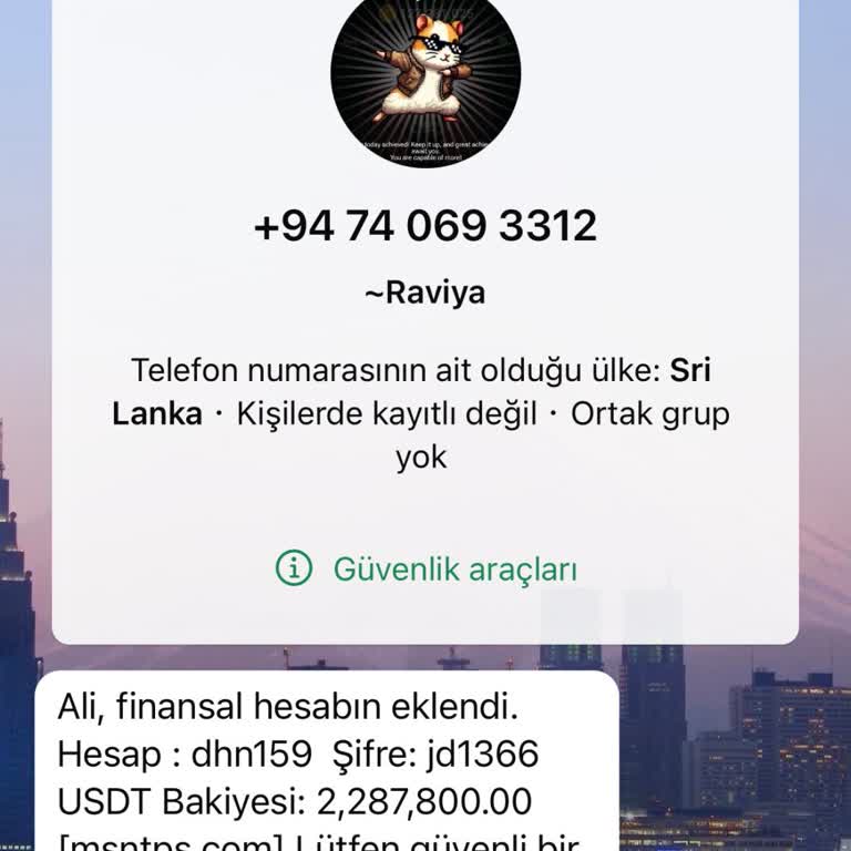 WhatsApp Güvenlik İhlali: Bilgilerimin İzinsiz Kullanımı