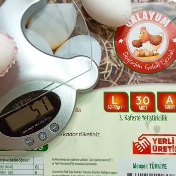 Paşa Çiftliği Yanıltıcı Bilgiyle Satılan Yumurta Ağırlıkları