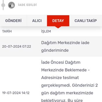 Kargom Sende Firması Ürünümü Teslim Edemedi!