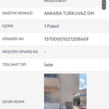 Kargom Sende Firması Ürünümü Teslim Edemedi!
