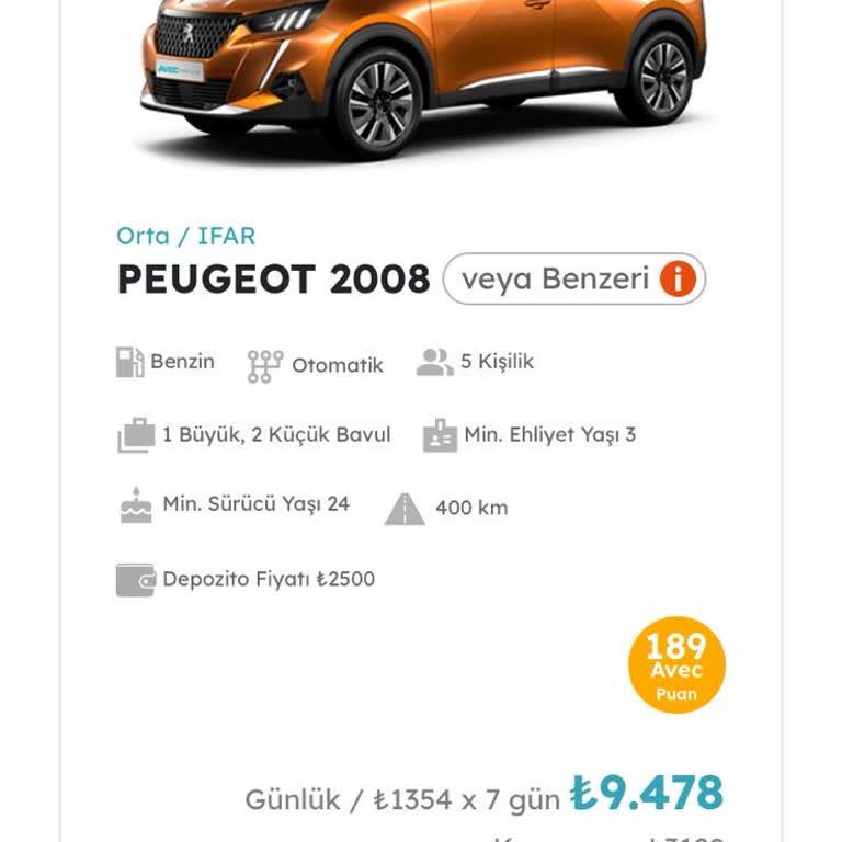 Avec Araç Kiralama: Beklentilerin Altında Hizmet Ve Müşteri Memnuniyetsizliği