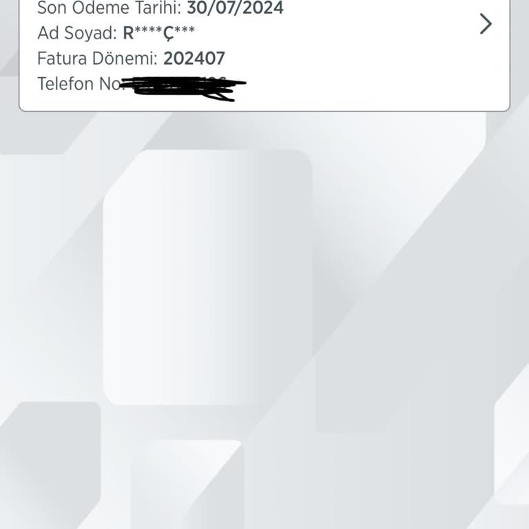 Vodafone 1 Gün Bile Kullanmadığım Hatta Ait Yüksek Fatura Kesildi