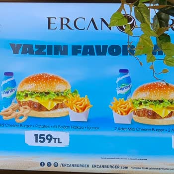 Ercan Burger Hizmet Ve Sunum