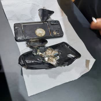 Reeder Cep Telefonu Batarya Patlama Ve Yanma