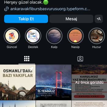 Ankara Vakfı (Burs Başvurusu) Ankara Vakfi (Burs Başvurusu) Bilgilerimin Çalınması