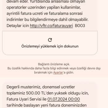 Vodafone Vermediği Hizmete Sürekli Fiyat Artırıyor