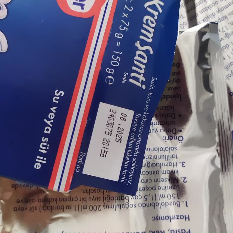 Dr. Oetker Markalı Krem Şanti Katılaşmıyor