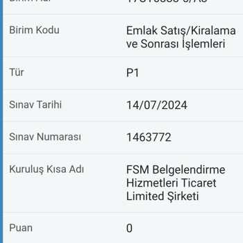 FSM Belgelendirme MYK Sınavı Mülakat İtirazı!