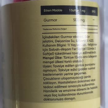 Glimmera Center Dan Alınan, Gürmar Kapsül