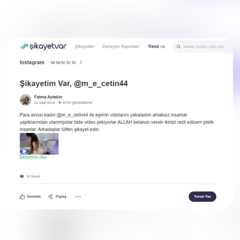 H-trsikayet.merkezleri.ru.com Bize Ait Değil Video Yanlış Etiket