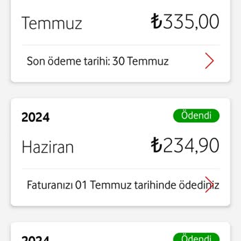 Vodafone Rızam Dışında Zam Yapması