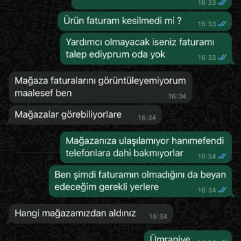 Tuğba Giyim Yasaları Çiğniyor İade Veya Değişim Yapmıyor