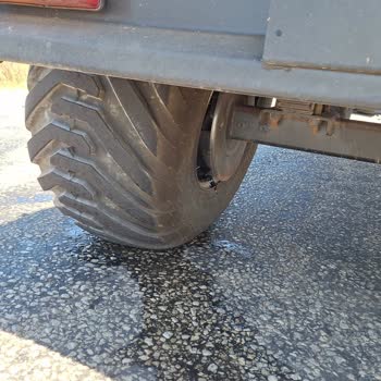 Tınaz Tarım Römorkunda Beklenmedik Arıza