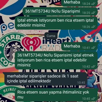 İncikcincik İade İşlemi İçin Cevap Vermiyor!