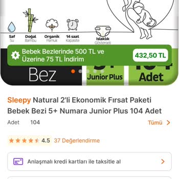 Hepsiburada Görselde Kampanya Sepette İndirimsiz Fiyat
