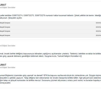 Turkcell Kurumsal Hat Transferi Ve Paket Tanımlama Sorunları