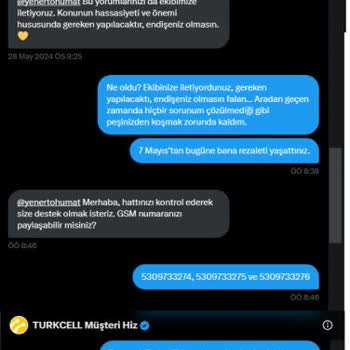 Turkcell Kurumsal Hat Transferi Ve Paket Tanımlama Sorunları