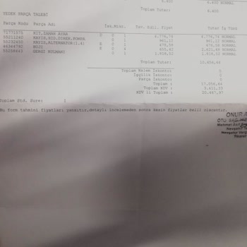 Fiat Nevşehir Fiat Yetkisi Servis Hizmet Saçmalığı