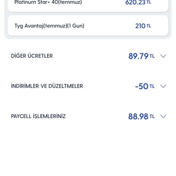 Turkcell Tarifem Yurt Dışında Geçerli Tutarı (tyg)
