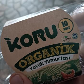 A101 De Koru Organik Yumurta Bozuk