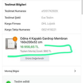 Koçtaş Montaj Hizmeti Pişmanlığı, Gelmediler