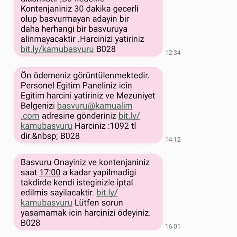 Kariyer Adam PTT İş Alım İlanı Asılsız İlan Ücret Yatırdım