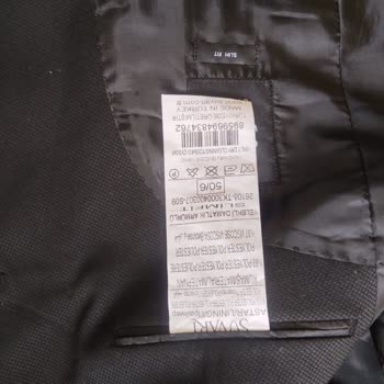 Süvari Giyim Kırışık Ütü Tutmayan Smokin