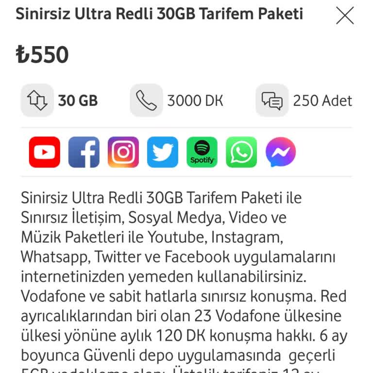 Vodafone Nun Aynı Tarifeyi Farklı Fiyatlarla Satması.