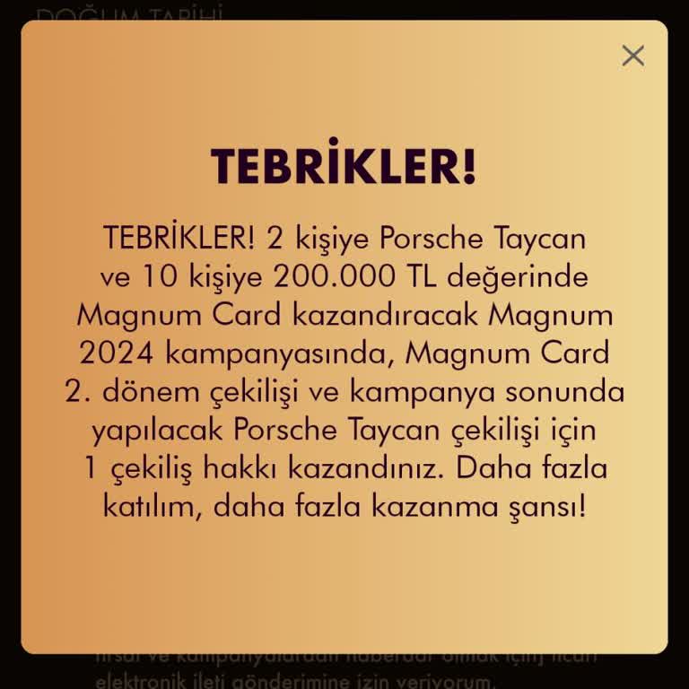Magnum Çok Katıl Kazan Yalanmış
