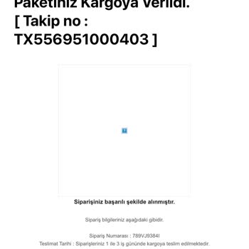 Makinekapinda.com Ürünlerim Kargoya Verilmedi.