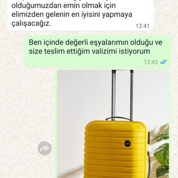 Pegasus’ta Kayıp Sarı Valiz