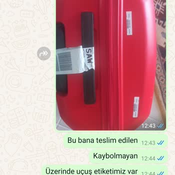 Pegasus’ta Kayıp Sarı Valiz