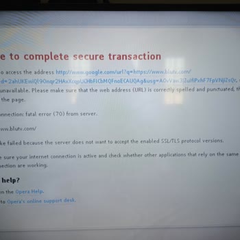 Philips Smart TV Blu TV Ve Tarayıcı Sorunu