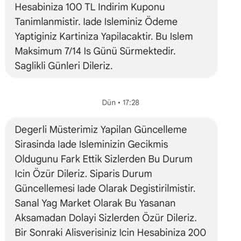 Castrol Aldığım Ürünü Göndermediniz