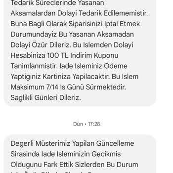 Castrol Aldığım Ürünü Göndermediniz
