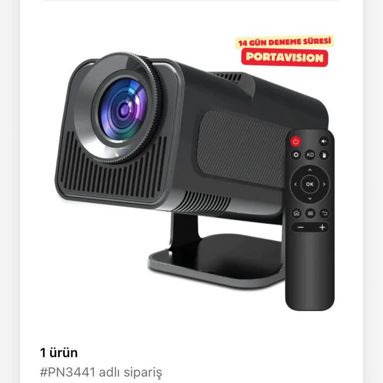 Portavision Projeksiyon Siparişim Gönderilmiyor!