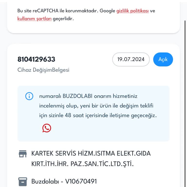 Vestel Servis Gecikme Sorunu