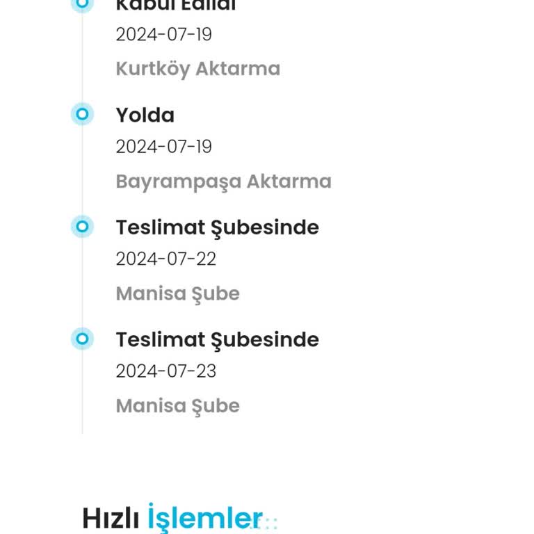 Kargoist Manisa Şubesinde Aldığım Ürün İki Gündür Bekletiliyor