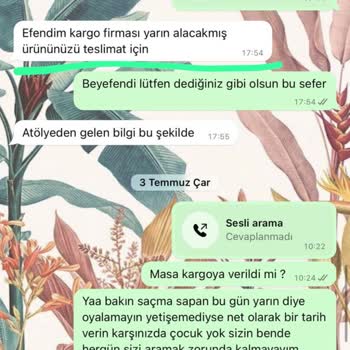 Modern Home 2 Aydır Teslim Edilmeyen Ürün