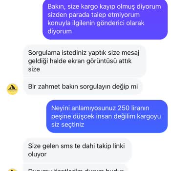 Sürat Kargo Üslupsuz Satıcı Ve Gelmeyen Kargo
