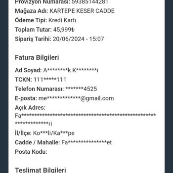 Şok Market Ürün Temini Hakkında Şikayet